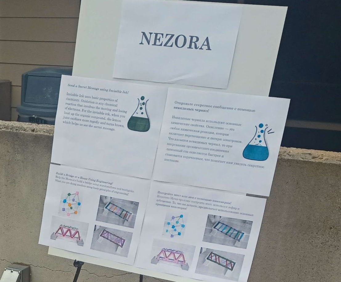 Nezora chemistry outreach event